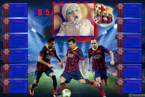 Fotomontaje dirigido para todos los fanaticos del FC Barcelona