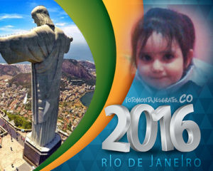 Fotomontaje de Olimpiadas de Rio 2016