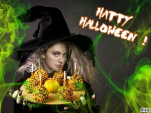 Fotomontaje de halloween gratis online